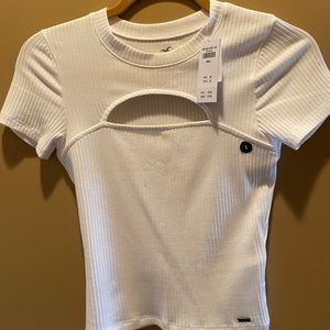 Hollister Cut Out Top